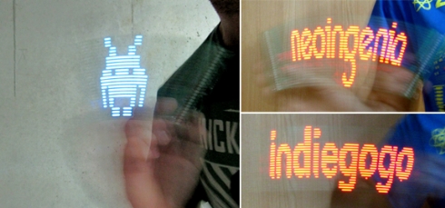 Imagen de la novedad ZIG ZAG LED: Mensajes virtuales.